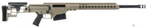 Barrett MRAD 300 Win Mag 24" Fluted 10+1 Flat Dark Earth Cerakote Flat Dark Earth Folding w/Adjustable LOP Stock Black Pol - 14390