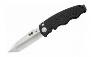 S.O.G ZM1006CP Zoom Tanto Mini Folder 3.15" AUS-8 Tanto 6061-T6 Anodized Alumin