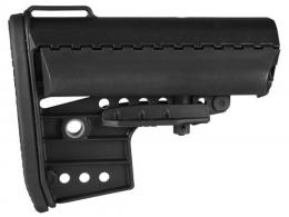 Vltor IMOD Buttstock AR-15 Mil-Spec Clubfoot Polymer Black - AIBMCB