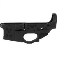 Spikes Tactical AR-15 Forged Stripped Lower Receiver Multi Caliber Punisher Logo