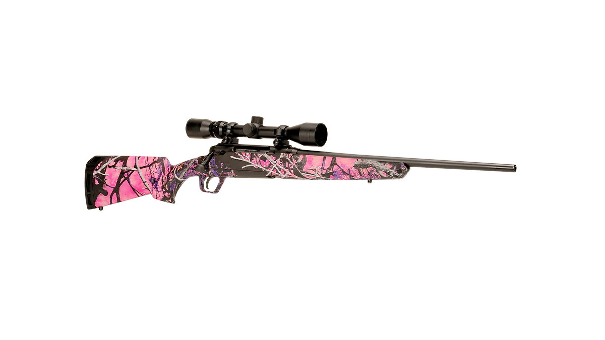 Savage Arms Axis XP Compact Muddy Girl 243 Winchester 57272 | 4+1