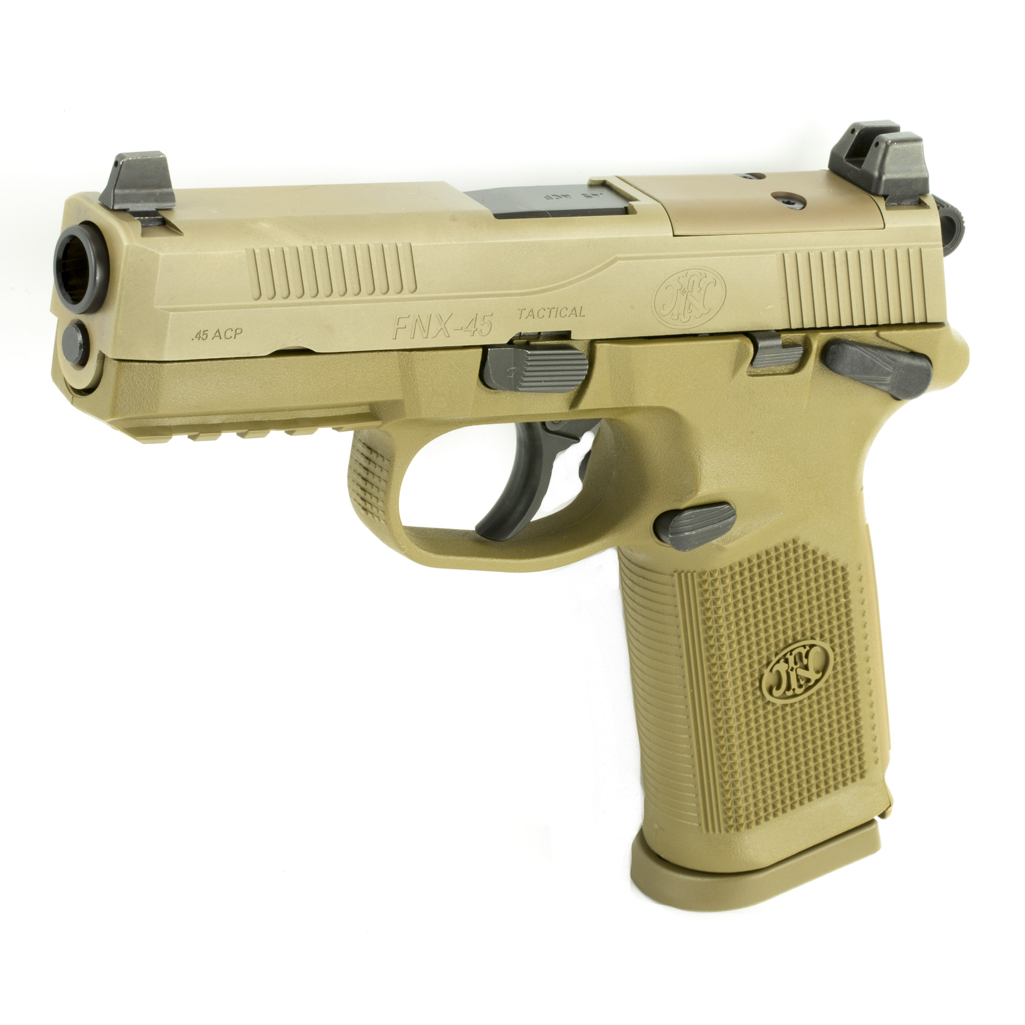 FN FNX-45 .45 ACP Semi Auto Pistol 66100223 | 10 Rounds, 4.5