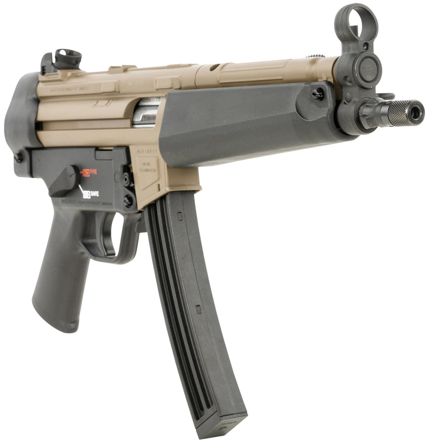 COLT CAL.22 H&K MP5 モデルガン Heckler Koch HK PISTOL MP5 FDE .22LR W1-25RD MAG 81000629 | 25+1