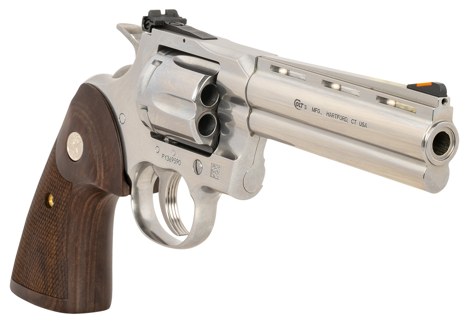 Colt Python .357 Magnum Revolver PYTHONSP5WTS | 6 Rounds, 5