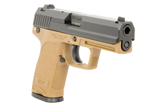 Heckler Koch INC USP 9 9MM FS 10RD Flat Dark Earth CA 81000355