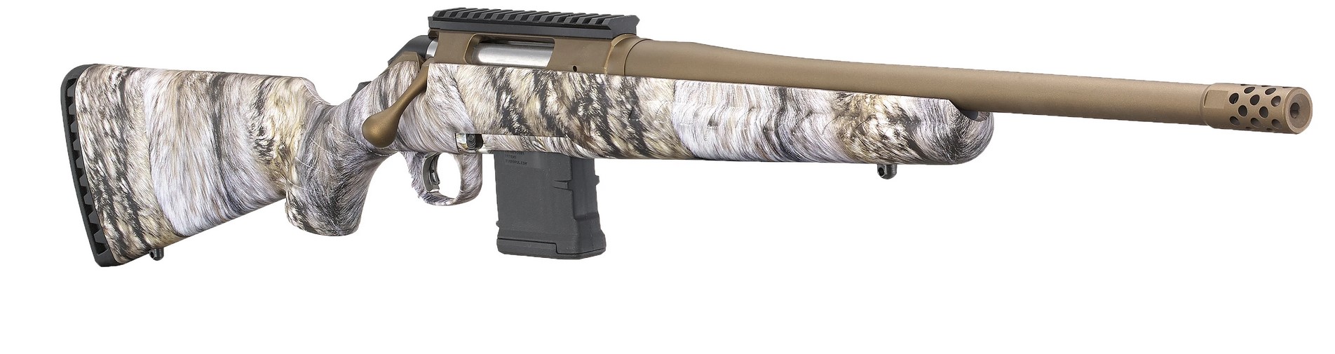 Ruger American Yote Talo 223 Bolt Rifle 36918 | 5+1 Rounds
