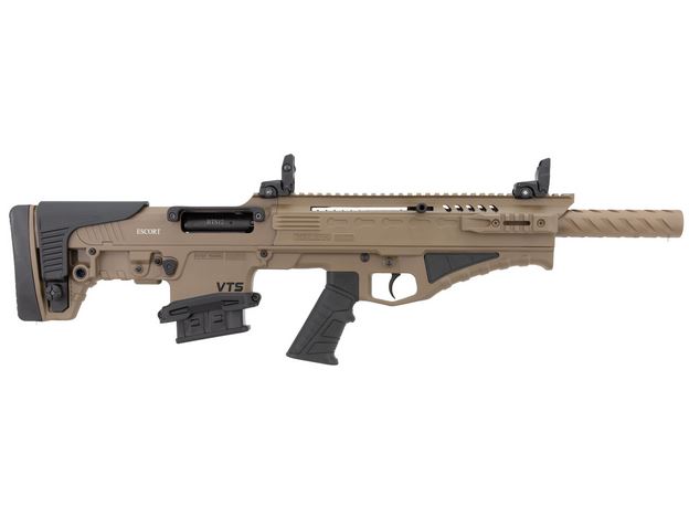 Escort BTS12 12 GA 18 5+1 Flat Dark Earth HEBT121803F1 | 5 Rounds