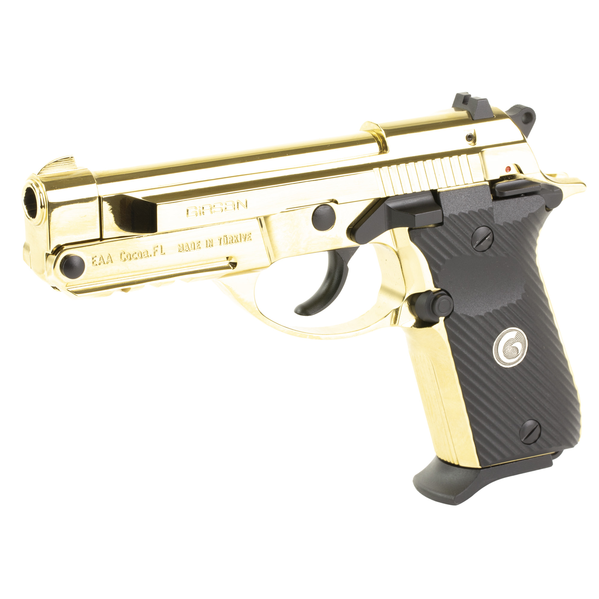 EUROPEAN AMERICAN ARMORY Girsan MC14T .380 ACP Solution Gold Tipup