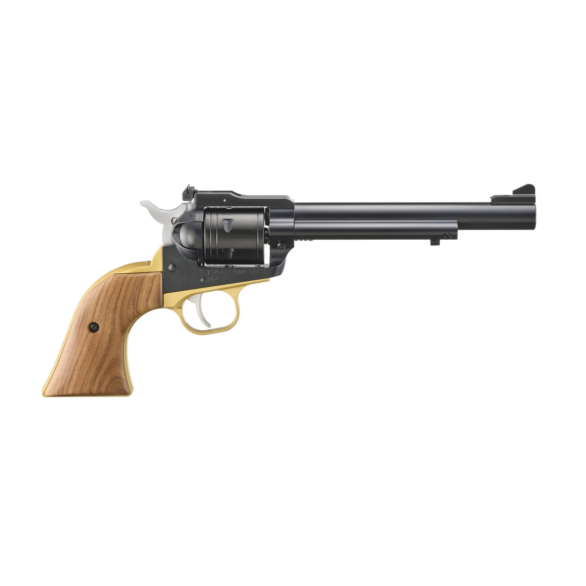 Ruger Super Wrangler Midnight Blue Cerakote .22LR.22WMR Revolver