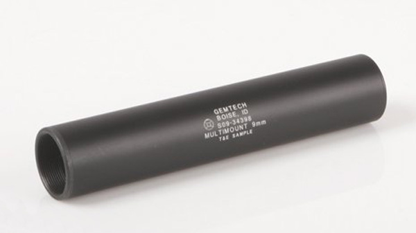 gemtech multimount 9mm suppressor 525 00