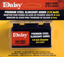 DAISY SLINGSHOT AMMUNTION - 998114-612 DAISY SLINGSHOT AMMUNTION - 998114-612