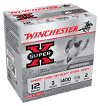Winchester XPERT STEEL 12GA. 3" 1-1/4oz #2 25rd box