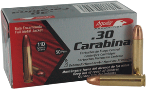 AGUILA AMMO .30M1 CARBINE AGUILA AMMO .30M1 CARBINE