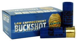 NOBELSPORT AMMO 12GA. 2.75" #4 buckshot 10rd - 9403058 NOBELSPORT AMMO 12GA. 2.75" #4 buckshot 10rd - 9403058