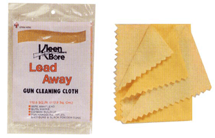 KLEEN BORE LEAD AWAY GUN CLOTH - GC-221 KLEEN BORE LEAD AWAY GUN CLOTH - GC-221