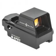 Sightmark SM26034 Ultra Shot M-Spec LQD 1x 33x24mm 65 MOA Illuminated Red Circle Dot Crosshair CR123A Lithium Black Matte - SM26034 Sightmark SM26034 Ultra Shot M-Spec LQD 1x 33x24mm 65 MOA Illuminated Red Circle Dot Crosshair CR123A Lithium Black Matte - SM26034