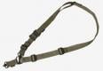 Magpul MAG518-RGR MS4 Dual QD Sling GEN2 1.25\" W Adjustable One-Two Point Ranger Green Nylon Webbing for Rifle - MAG518-RGR
