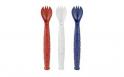 Ka-Bar 9909USA All American Spork 3 Pack Red/White/Blue - 9909USA Ka-Bar 9909USA All American Spork 3 Pack Red/White/Blue - 9909USA