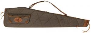 Browning 1413886948 Lona Rifle Case 48" Scoped Rifle Leather & Canvas Flint/Brown - 1413886948 Browning 1413886948 Lona Rifle Case 48" Scoped Rifle Leather & Canvas Flint/Brown - 1413886948