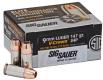 Sig Sauer Elite Performance V-Crown 9mm 147 GR Jacketed Hollow Point 50rd box - 51 Sig Sauer Elite Performance V-Crown 9mm 147 GR Jacketed Hollow Point 50rd box - 51