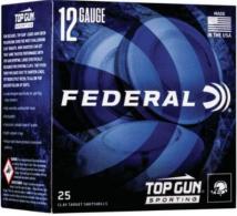 Federal TOP GUN 12GA 2.75" 1OZ #8 1330 FPS 25rd box - TGSF1288