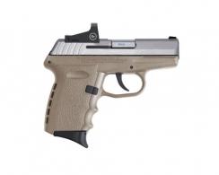SCCY Industries CPX-2TTDERD CPX-2 RD 9mm 3.10" 10+1 Stainless Steel Slide Flat Dark Earth Polymer Grip NMS CTS-1500 Red Do - CPX2TTDERD SCCY Industries CPX-2TTDERD CPX-2 RD 9mm 3.10" 10+1 Stainless Steel Slide Flat Dark Earth Polymer Grip NMS CTS-1500 Red Do - CPX2TTDERD