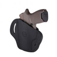 1791 Gunleather ORBH24SSBLR BH2.4S Stealth Black Leather OWB HK VP9 SK/FN 509 Right Hand - ORBH24SSBLR 1791 Gunleather ORBH24SSBLR BH2.4S Stealth Black Leather OWB HK VP9 SK/FN 509 Right Hand - ORBH24SSBLR