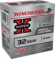 Winchester Super-X 32 S&W Black Powder Blank 50rd box - 12 Winchester Super-X 32 S&W Black Powder Blank 50rd box - 12