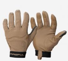 Magpul MAG1015-251 Patrol Glove 2.0 Coyote Nylon w/Leather Palms Large - MAG1015-251