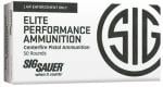 Main product image for Sig Sauer E9MMA2-50 V-Crown 9mm 124 GR JHP 50Bx/20Cs