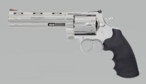 Colt Mfg ANACONDA-SP6RTS Anaconda 44 Mag 6rd 6" Semi-Bright Stainless Steel Black Hogue Rubber Grip - ANACONDASP6RTS Colt Mfg ANACONDA-SP6RTS Anaconda 44 Mag 6rd 6" Semi-Bright Stainless Steel Black Hogue Rubber Grip - ANACONDASP6RTS