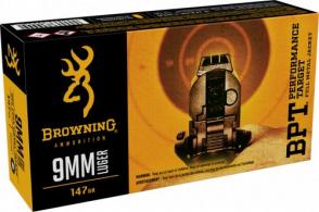 BRWA B191800091 PT 9MM 147 50/10 - B191800091 BRWA B191800091 PT 9MM 147 50/10 - B191800091