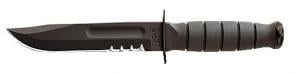 Kabar Short Serrated Edge Knife - 1257 Kabar Short Serrated Edge Knife - 1257
