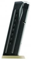 Smith & Wesson 3007345 S&W M&P 9mm 17 rd Steel Black Body/FDE Base Smith & Wesson 3007345 S&W M&P 9mm 17 rd Steel Black Body/FDE Base