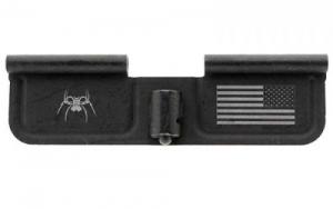 Spikes SED7010 Ejection Port Door AR-15 Laser-Engraved Spider Steel Black - SED7010