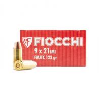 Fiocchi 9X21MM 123 Grain Full Metal Jacket - 9X21