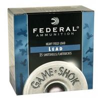 Main product image for Federal Heavy Field 12 Ga. 2 3/4" 1 1/8 oz, #4 Lead Round