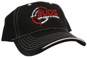 Buds Gun Shop & Range Black Baseball Hat - 25495 Buds Gun Shop & Range Black Baseball Hat - 25495