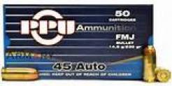 PRVI PARTIZAN .45acp 230gr fmj 50 RDS - PPR43 PRVI PARTIZAN .45acp 230gr fmj 50 RDS - PPR43
