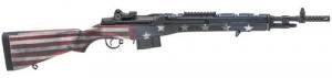 Springfield M1A Scout Squad 7.62/308 American Flag Stock - AA9115RWB Springfield M1A Scout Squad 7.62/308 American Flag Stock - AA9115RWB
