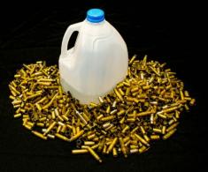 Assorted Once-Fired Police Department Outdoor Range Brass - RBLEAST125 Assorted Once-Fired Police Department Outdoor Range Brass - RBLEAST125