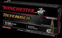 Winchester Defender 5.56 64gr Bonded Solid base 20rd box
