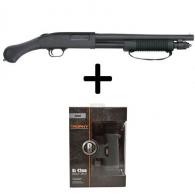 Buds Combo: Mossberg & Sons 590 Shockwave 12 GA 14" 6-shot/Bushnell 8X42 TROPHY Binoculars - 50659/334208 Buds Combo: Mossberg & Sons 590 Shockwave 12 GA 14" 6-shot/Bushnell 8X42 TROPHY Binoculars - 50659/334208