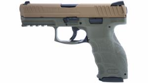 H&K VP9 9mm 4.1" OD Frame/Brown Slide 15+1 - 81000136 H&K VP9 9mm 4.1" OD Frame/Brown Slide 15+1 - 81000136