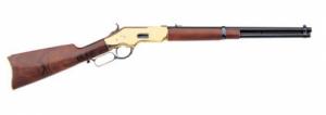 A. Uberti Firearms 1866 Yellowboy Carbine Brass Rifle U342280, .45 Colt, - 342280