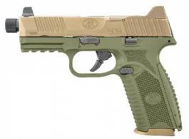 FN Herstal 509 TACTICAL 9MM OD Green/Flat Dark Earth Night Sights NMS 1 17RD 2 24RD - 66100598 FN Herstal 509 TACTICAL 9MM OD Green/Flat Dark Earth Night Sights NMS 1 17RD 2 24RD - 66100598