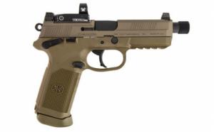FN HERSTAL FNX-45 Tactical 45AP 10 Flat Dark Earth RD - 66100660 FN HERSTAL FNX-45 Tactical 45AP 10 Flat Dark Earth RD - 66100660