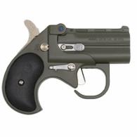 Cobra Firearms Derringer- Big Bore w Guardian -.38 SPC ODG/Blk OD Green w Black Grips 2.75" Barrel; 4.65" OAL; 2 Rounds - BBG38GB Cobra Firearms Derringer- Big Bore w Guardian -.38 SPC ODG/Blk OD Green w Black Grips 2.75" Barrel; 4.65" OAL; 2 Rounds - BBG38GB