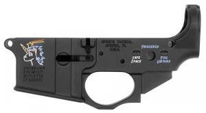 Spikes Lower Snowflake with Color Fill AR Platform Multi-Caliber Black - STLS030CE