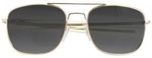 Humvee Accessories HMV52BGOLD Military Pilot Sunglasses Gold - HMV52BGOLD Humvee Accessories HMV52BGOLD Military Pilot Sunglasses Gold - HMV52BGOLD